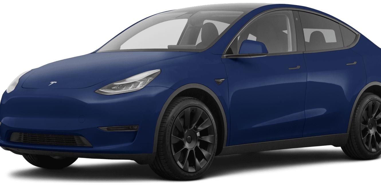 TESLA MODEL Y 2021 5YJYGDEE8MF084828 image